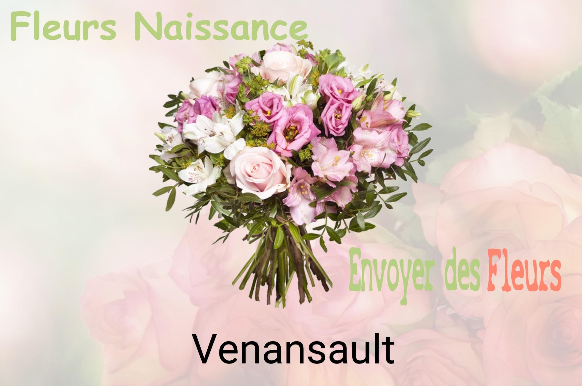 Bouquet de fleurs de naissance livré à Venansault